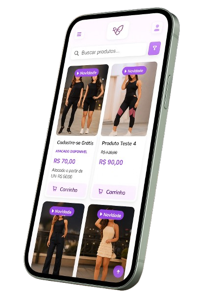 Demonstração do catálogo digital